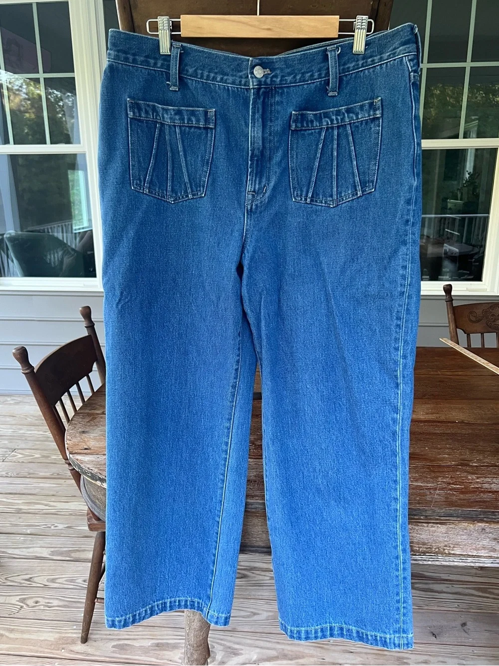 Madewell The Perfect Vintage Wide-Leg
Jean Patch Pocket Edition W32 Measures W36 - Picture 6 of 16